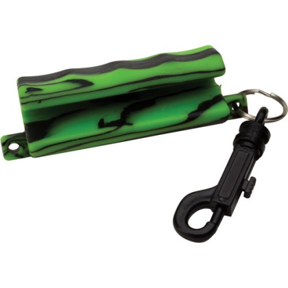 ALLEN ARROW PULLER SOFT RUBBER W/SNAP BLACK/GREEN