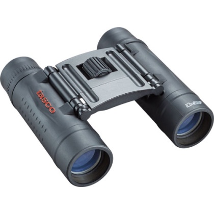 TASCO BINOCULAR ESSENTIALS 10X25 ROOF PRISM BLACK