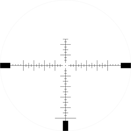 RITON 1 CONQUER SCOPE 6-24X50 SF R3 RETICLE BLACK