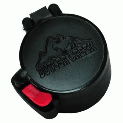 BUTLER CREEK FLIP OPEN #9 EYE SCOPE COVER BLACK