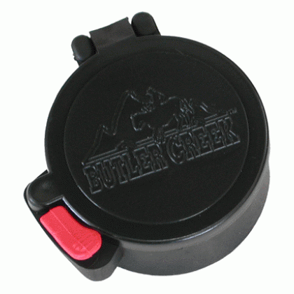 BUTLER CREEK FLIP OPEN #18 EYE SCOPE COVER BLACK