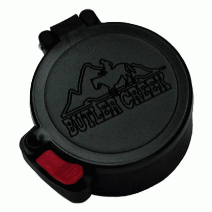 BUTLER CREEK FLIP OPEN #19 EYE SCOPE COVER BLACK