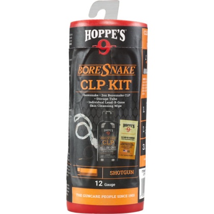 HOPPES BORESNAKE CLEANING KIT COMBO W/CLP 12GA SHOTGUN