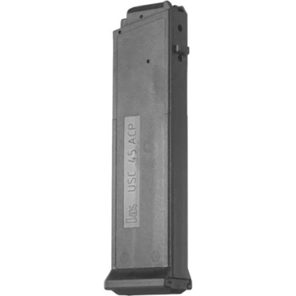 HK MAGAZINE USC 45ACP 10RD BLACK POLYMER<