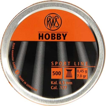 RWS PELLETS 177 HOBBY 7 GRAIN SPORT LINE 300-PACK