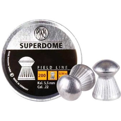 RWS PELLETS 22 SUPERDOME 14.5 GRAIN FIELD 200-PACK