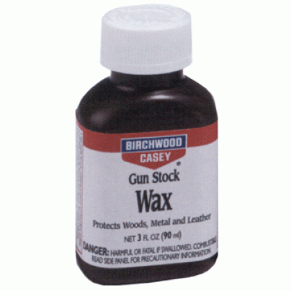 B/C GUN STOCK WAX 3OZ. BOTTLE