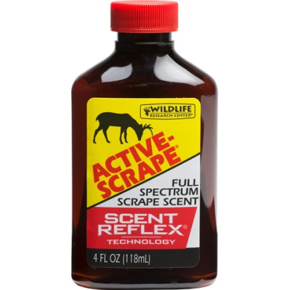 WRC DEER LURE ACTIVE SCRAPE 4FL OZ BOTTLE