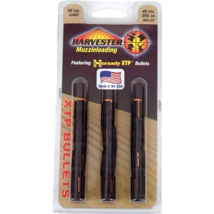 HARVESTER XTP 50CAL 250GR .452 HORNADY XTP SABOT 12PK