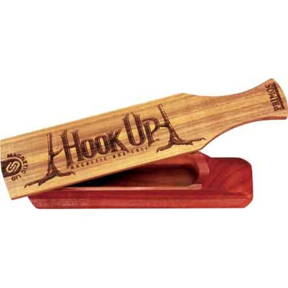 PRIMOS TURKEY CALL BOX HOOK UP W/MAGNETIC LID<