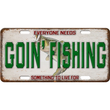 RIVERS EDGE LICENSE PLATE \