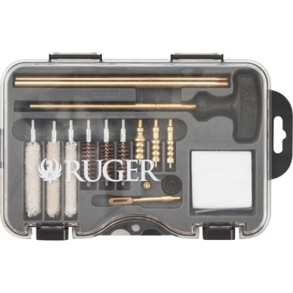 ALLEN RUGER UNIVERAL HANDGUN CLEANING KIT IN MOLDED TOOL BX