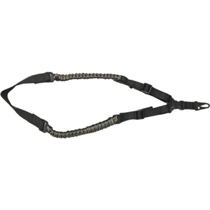 TOC TACTICAL PARACORD SLING SINGLE POINT BLACK/GREEN