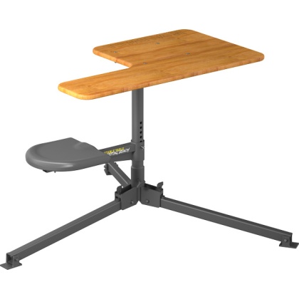 CALDWELL STABLE BENCH REST SHOOTING TABLE OAK TOP