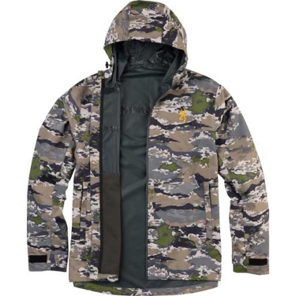 BG KANAWHA RAIN JACKET LARGE OVIX W/HOOD WATERPROOF