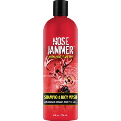 NOSE JAMMER SHAMPOO AND BODY WASH 12 OUNCES SQUEEZE BOTTLE