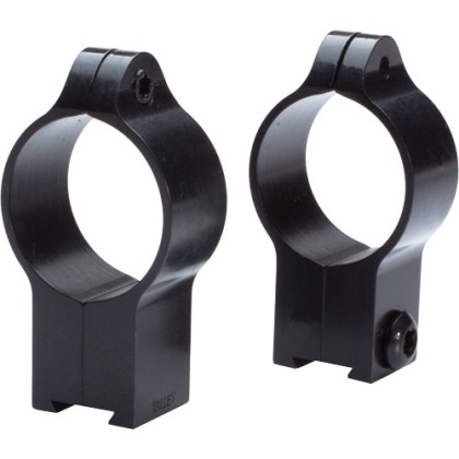 TALLEY 30MM 22 ANSCHUTZ STEEL RIMFIRE RINGS HIGH FOR DVETAIL