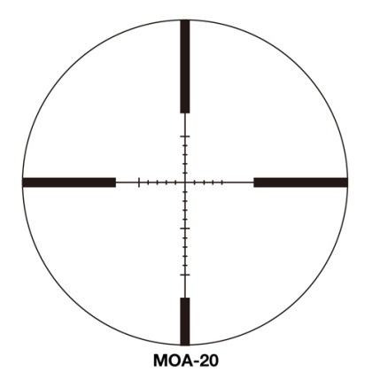 SIGHTRON SCOPE SI 4-12X40 AO G2 MOA-20 MATTE