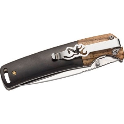 BROWNING KNIFE BUCKMARK FOLDING HUNTER 3\