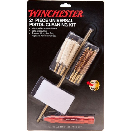 WINCHESTER UNIVERSAL PISTOL 21PC CLEANING KIT