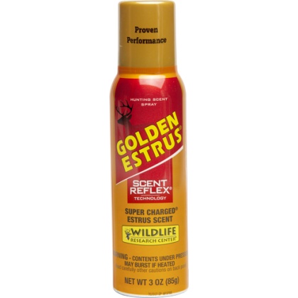 WRC DEER LURE GOLDEN ESTRUS SCENT REFLEX TECH 3OZ AEROSOL