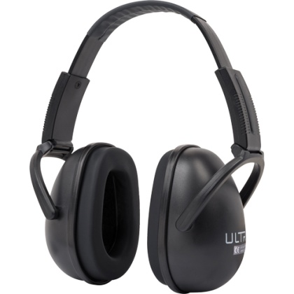 ULTRX SOUND BLOCKER PASSIVE EARMUFF BLACK 23db