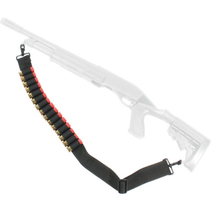 BLACKHAWK SHOT SLING BLACK HOLDS 15 SHOTGUN SHELLS