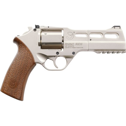 CHIAPPA RHINO .177 BB PISTOL CO2 50DS NICKEL 6RD