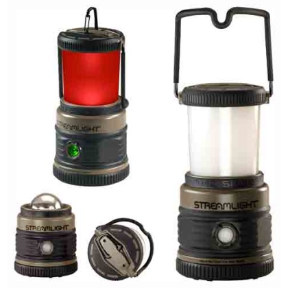 STREAMLIGHT SIEGE ALKALINE LANTERN 4 WHITE LED 1 RED LED