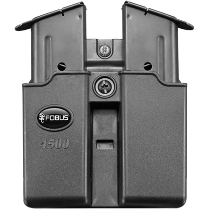 FOBUS MAG POUCH DOUBLE FOR .45ACP SINGLE STACK BELT STYLE