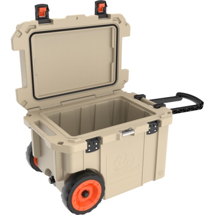 PELICAN COOLERS IM 45 QUART ELITE TAN W/ WHEELS