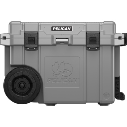 PELICAN COOLER IM 45 QUART W/ HEAVY DUTY WHEELS GRAPHITE