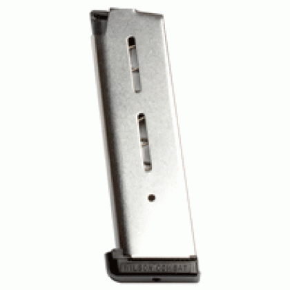 WILSON MAGAZINE 1911 45ACP 8RD W/STD PAD STAINLESS