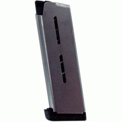 WILSON MAGAZINE OFFICER 45ACP 7RD W/STD. PAD STAINLESS