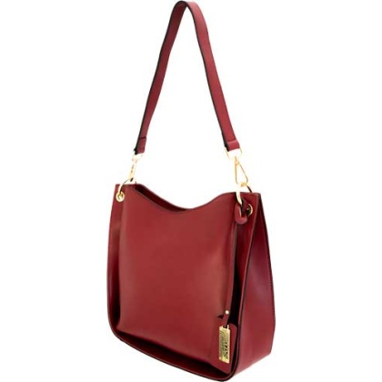 CAMELEON EMMA PURSE CONCEALED CARRY BAG BURGUNDY