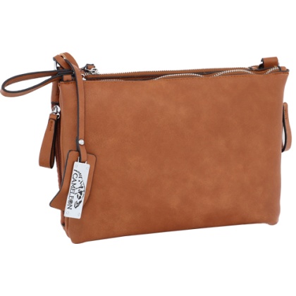 CAMELEON IRIS CONCEALED CARRY PURSE-CROSS BODY STYLE BROWN