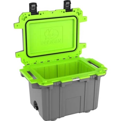 PELICAN COOLERS IM 50 QUART ELITE DARK GRAY/GREEN