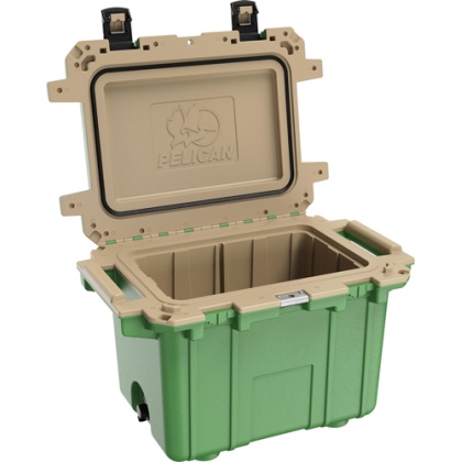 PELICAN COOLERS IM 50 QUART HUNTER GREEN/TAN