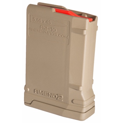 AMEND2 AR-15 MAGAZINE 5.56X45 10 RD POLYMER FDE