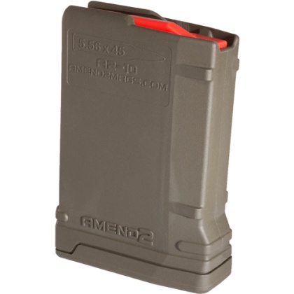 AMEND2 AR-15 MAGAZINE 5.56X45 10 RD POLYMER ODG