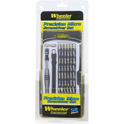 WHEELER PRECISION MICRO SCREWDRIVER SET W/CASE