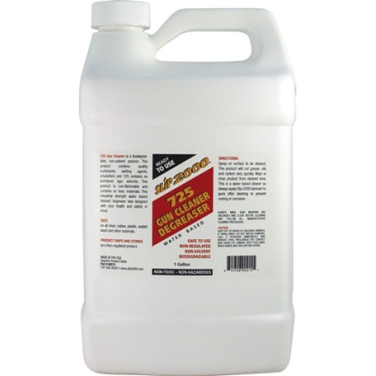 SLIP 2000 1-GALLON 725 GUN CLEANER AND DEGREASER