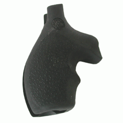 HOGUE GRIPS S&W J FRAME ROUND BUTT BANTAM BLACK