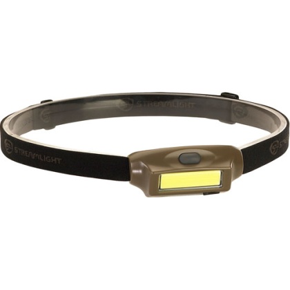 STREAMLIGHT BANDIT HEADLAMP WHITE/GREEN LED 3 MODES COYOTE