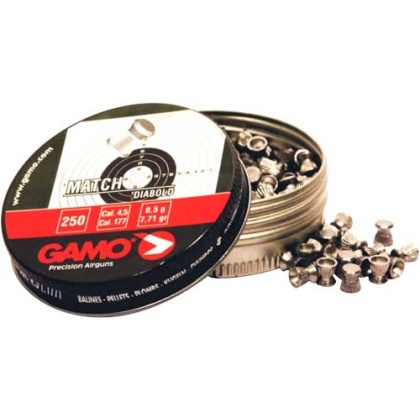 GAMO 177 MATCH PELLETS 7.5 GRAINS 250PK TIN