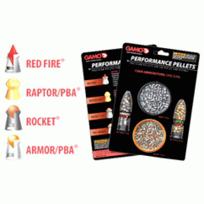 GAMO COMBO PERFORMANCE 22 CAL PELLET PACK