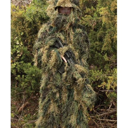 RED ROCK GHILLIE SUIT WOODLAND 5 PIECE ADULT MEDIUM/LARGE