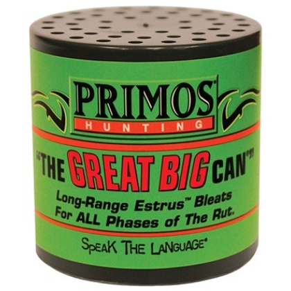 PRIMOS DEER CALL CAN STYLE THE GREAT BIG CAN