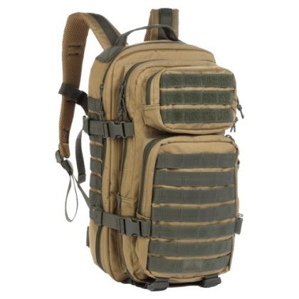 RED ROCK REBEL ASSAULT PACK COYOTE W/ OLIVE WEBBING