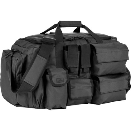 RED ROCK OPERATIONS DUFFLE BAG 7 EXTERNAL UTILITY POUCHES BLK